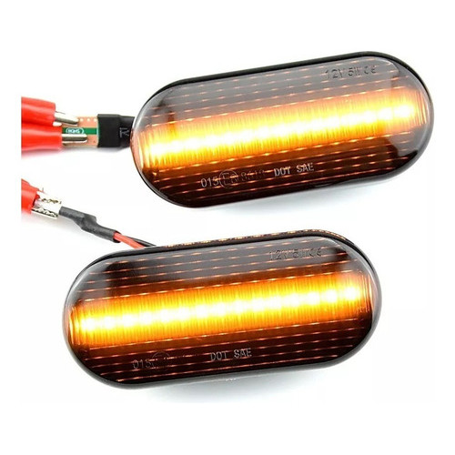 Kit Seta Pisca Sequencial Vw Amarok Paralama Lateral Led