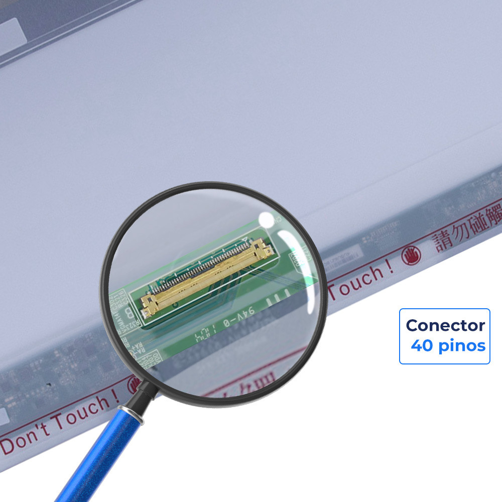 Tela 14" LED Para Notebook Semp Toshiba NA1401 NA1401 LP140WH1 TLC6 - detalhe