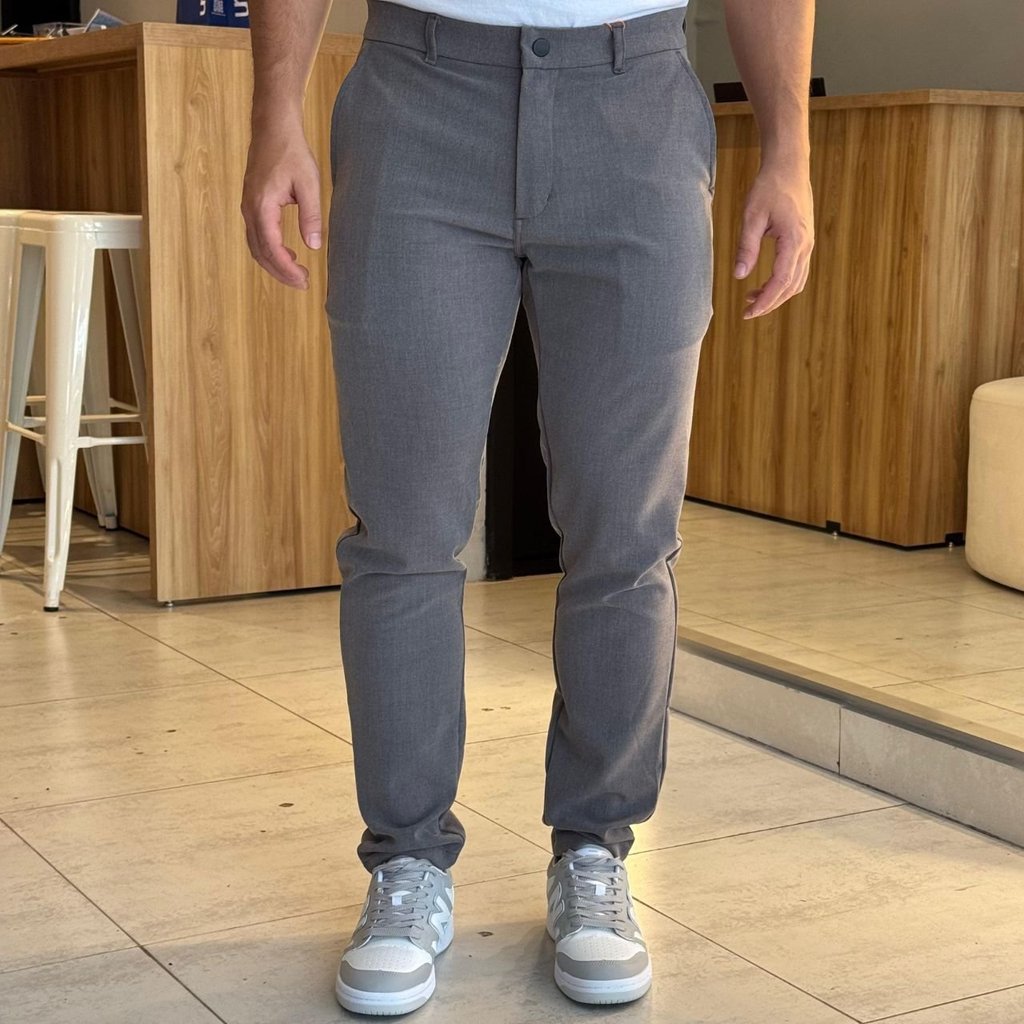 Calça Melange Alfaiataria Masculina