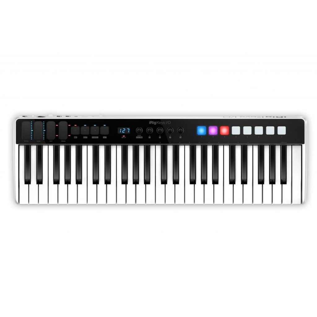 Teclado Controlador IK Multimedia IRIG-KEYSIO49 49 Teclas com Interface de Áudio