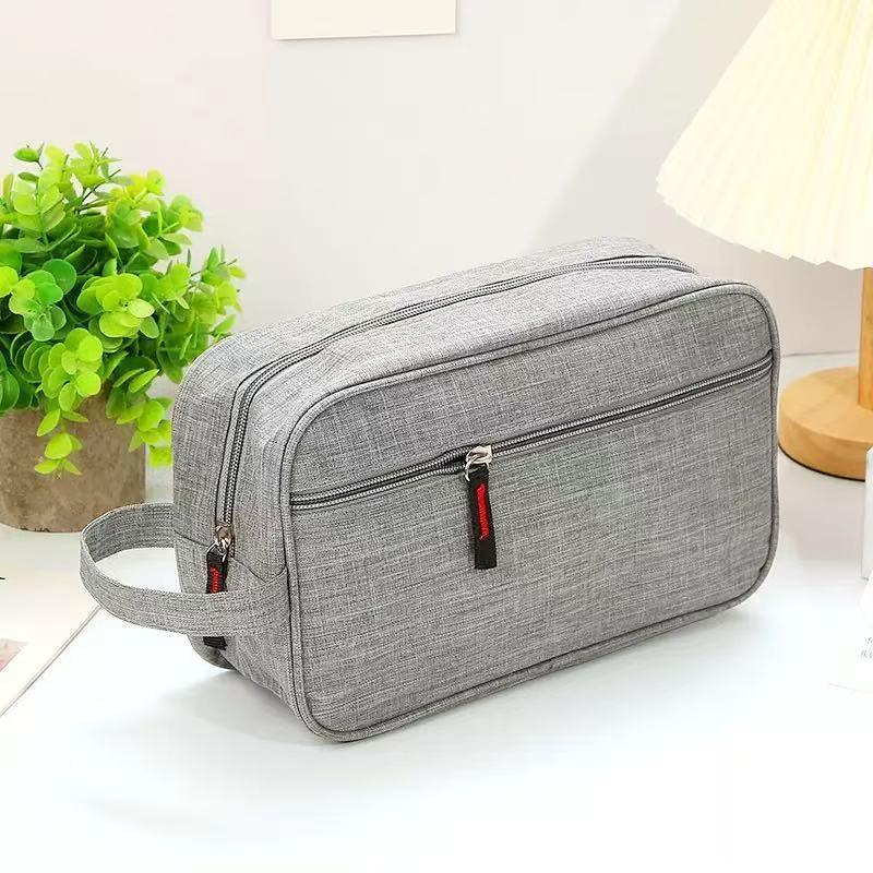 Bolsa Masculino Nécessaire de Maquiagem Cosméticos Para Viagem Ao Ar Livre Preto/Azul/Marrom/Cinza HZB416 Pronta Entrega