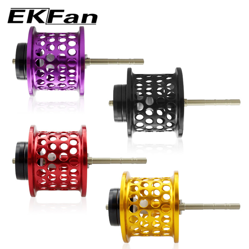 EKfan aluminum alloy Fishing Reel Spool Spare Spool fit TATULA Red Spider/Black Spider Line Cup DIY reel parts