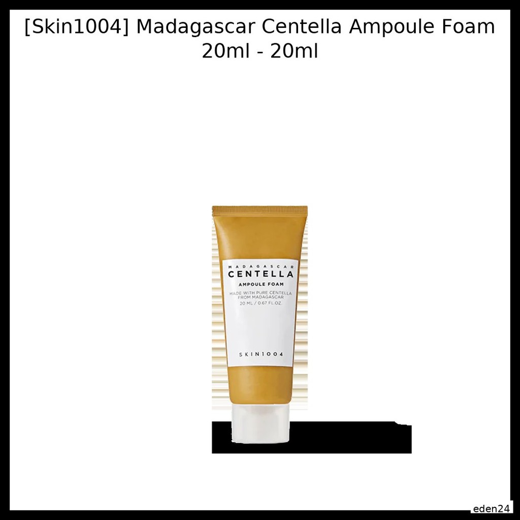 [Skin1004] Espuma Ampola Madagascar Centella 20ml-20ml/Limpeza , Hidratante Por eden24