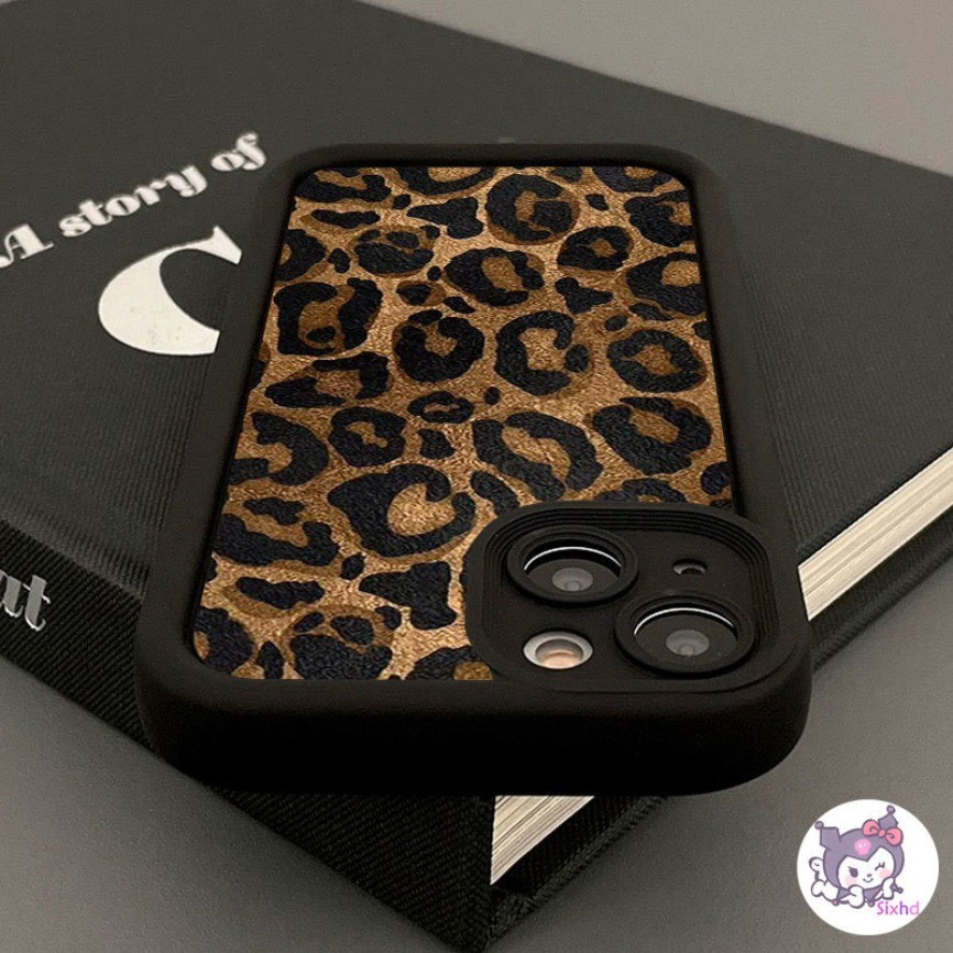 Capa Para Motorola Moto G10 G14 G22 G24 G34 G35 G53 G54 G75 G15 G60 Fosco Leopar