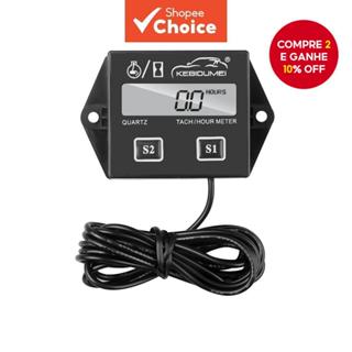 Tacômetro Digital De Horas De Motor Indutivo Para De Motocicleta em Oferta na Shopee
