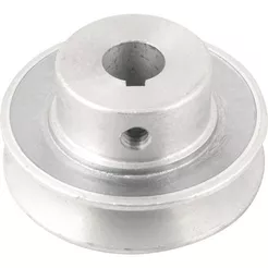 Polia Alumínio 1 Canal Perfil A 70mm com Furo 5/8" - Vonder
