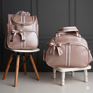 Bolsa Maternidade kit 2 peças I Mochila Multifunção I Mamãe Bebê Luxo Impermeável LYBABY em Oferta na Shopee