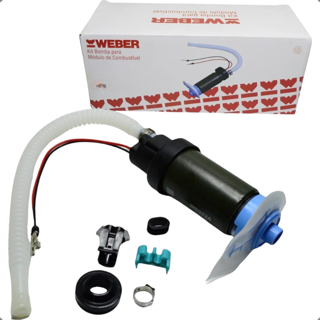 Refil Bomba de Combustível Weber Fiat Palio Uno Strada Punto Siena Flex 100 L/h 3 Bar em Oferta na Shopee