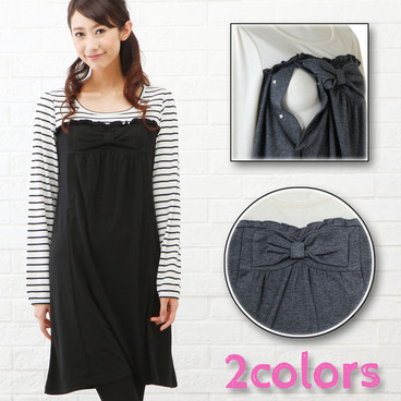 YQ23 exportação estilo japonês primavera outono manga comprida moletom para maternidade vestido de enfermagem vestido de