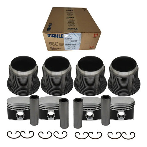 Kit Pistão Forjado 94mm Mahle Vw Fusca 1900cc K9002 Std