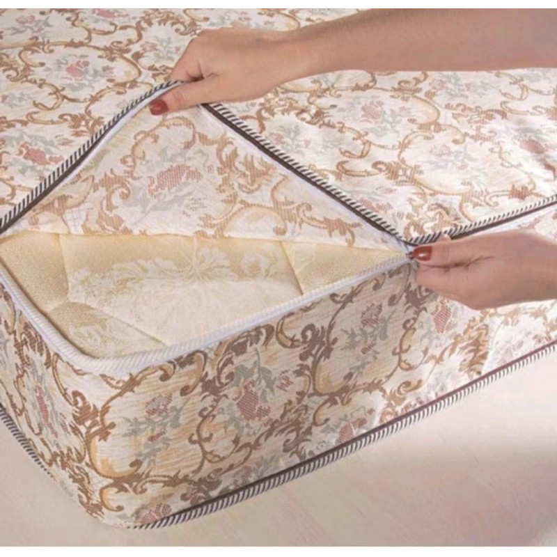 Capa De Colchão Casal Com Ziper Microfibra Para Estampado Oferta*