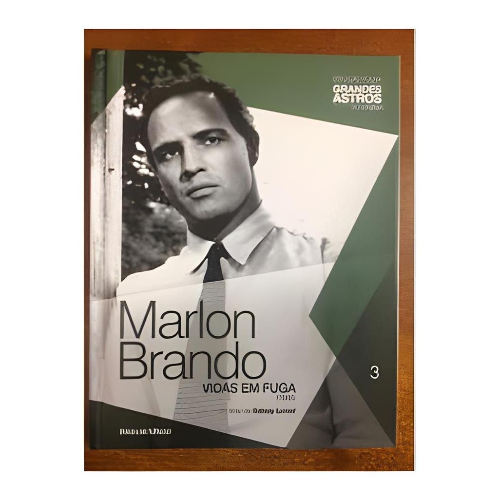 Vidas Em Fuga + Dvd Coleção Folha Grandes Astros do Cinema autor Marlon Brando