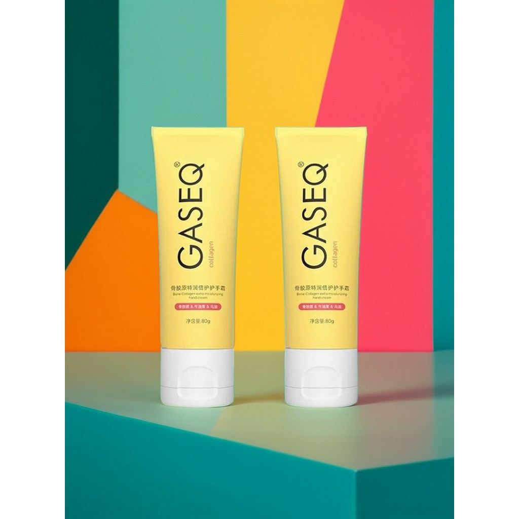 Gesangquan osso colágeno creme para as mãos óleo de cavalo abacate hidratante hidratante refrescante quatro estações mas