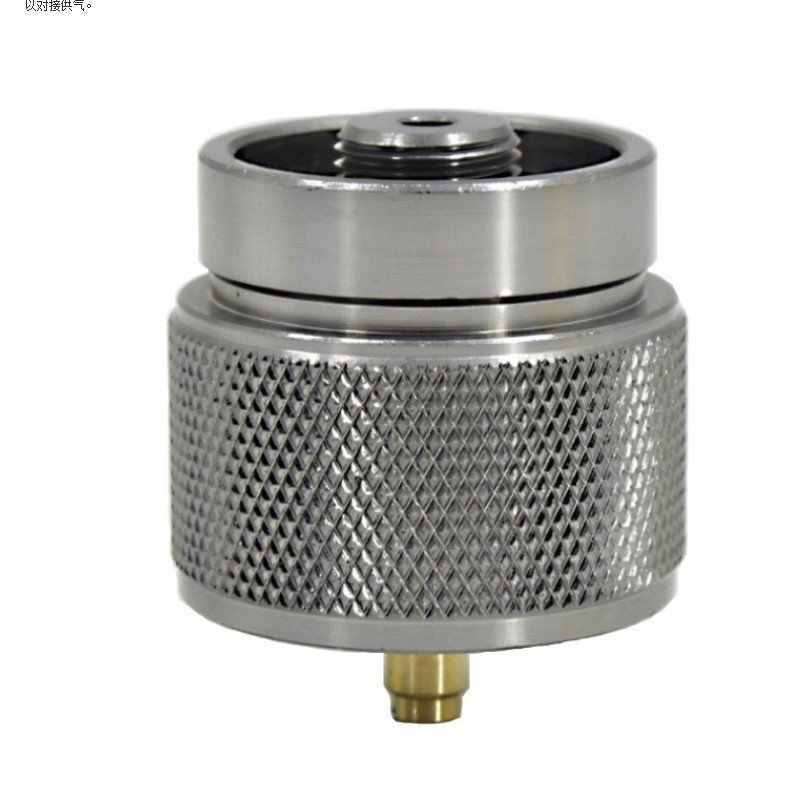 Adaptador de gás MAPP para botijas de gás propano estilo americano, conversor de botijas de gás planas para fogão de ext