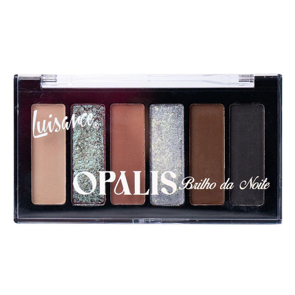 Paleta De Sombras Luisance Opalis Brilho Da Noite Ref.: L3297