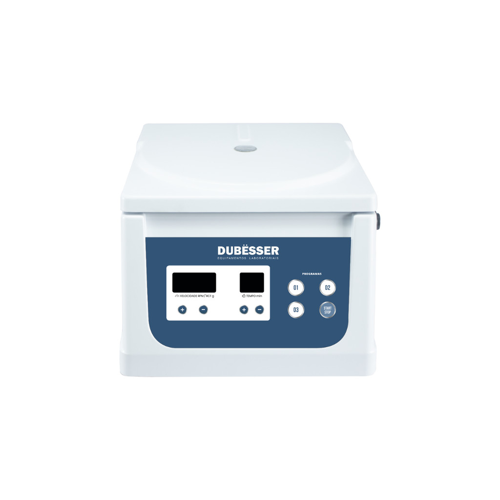 CENTRÍFUGA DIGITAL 8X15ML 4000RPM COM MEMÓRIA BIVOLT DUBESSER