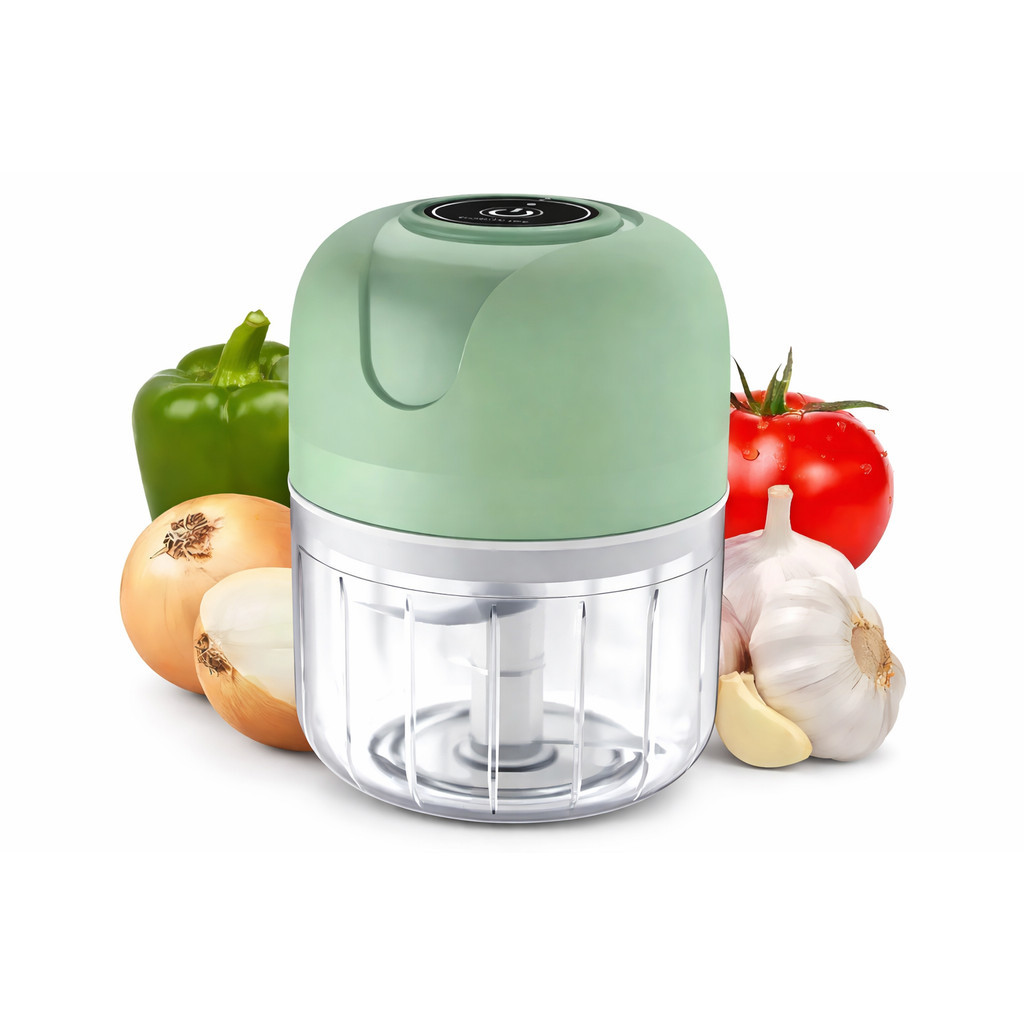 Triturador de Alimentos Elétrico Recarregável USB - Mini Processador de Alimentos elétrico