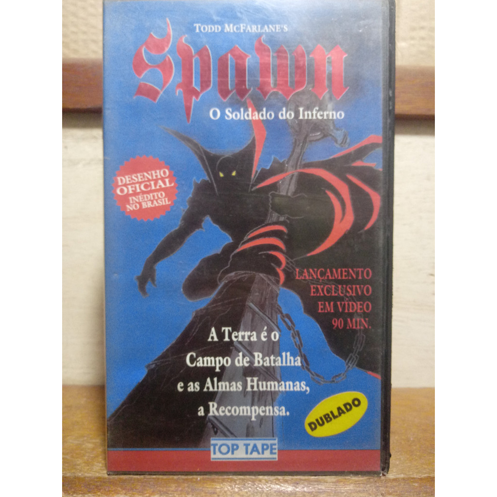Vhs Spawn Soldado Do Inferno