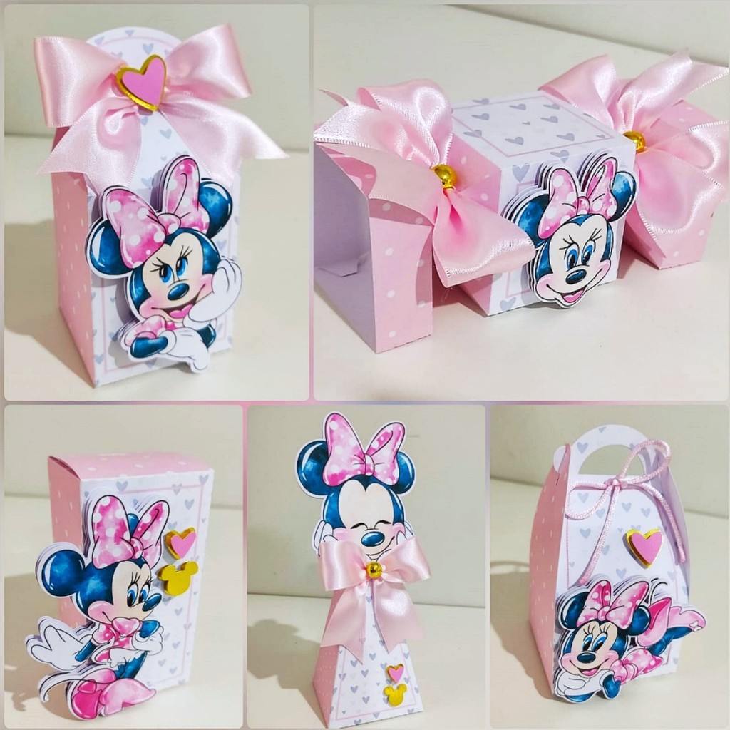 Lembrancinha MINNIE Aniversário Personalizado Mais Vendido