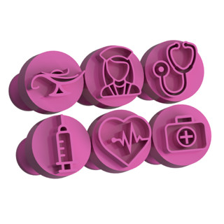 Carimbos para Docinhos Enfermagem em Oferta na Shopee