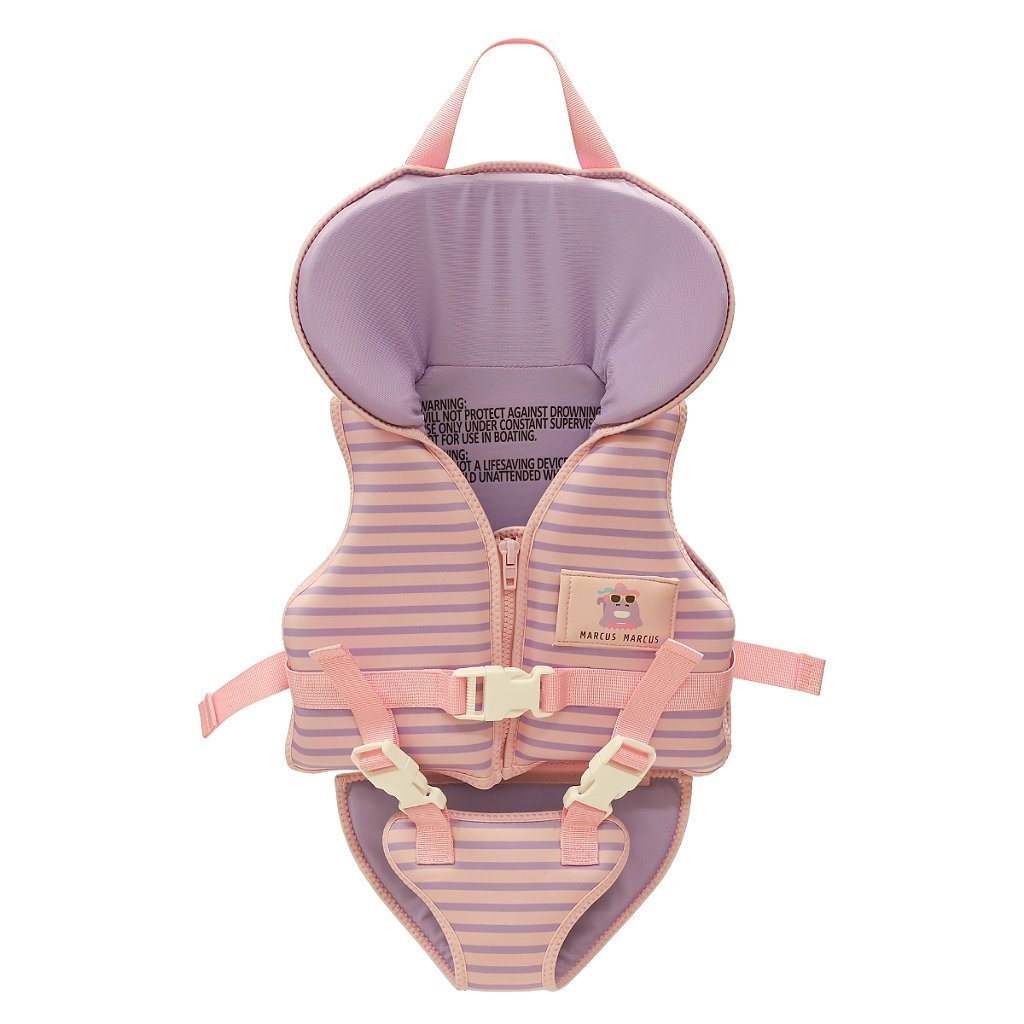 Colete Flutuador Infantil com Apoio para Pescoço Baleia Willo - Marcus & Marcus