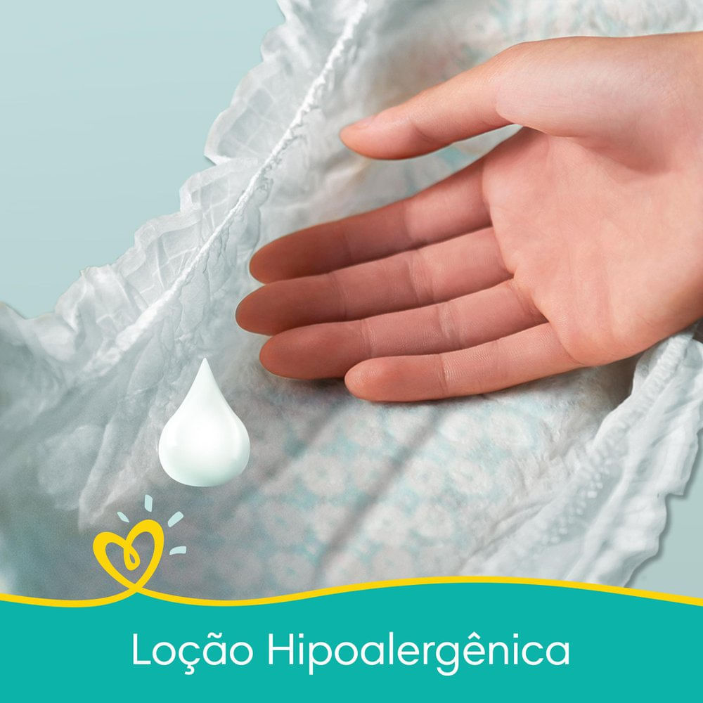 Detalhes do Fralda Pampers Confort Sec Tamanho G 38 Unidades