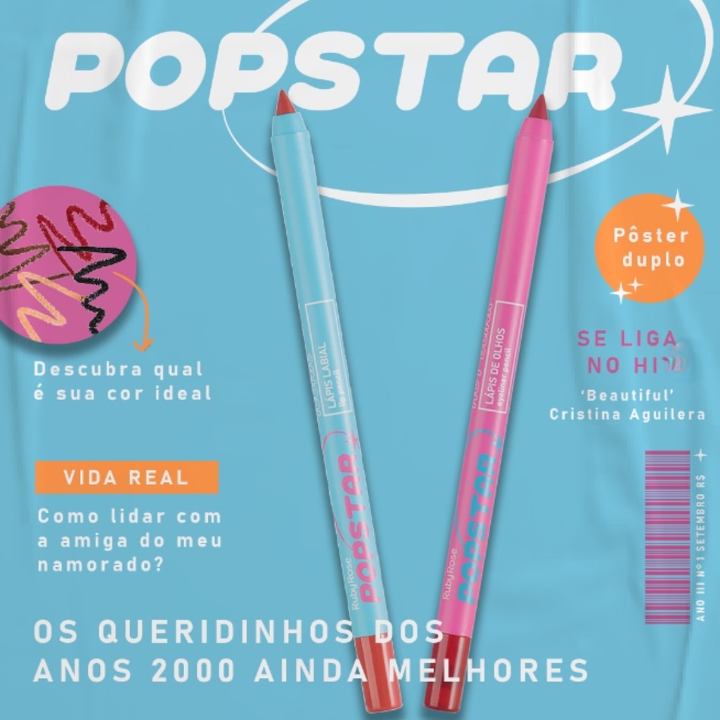 Lápis de Olhos Hot Blink Popstar - Ruby Rose