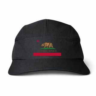 Boné Surf Five Panel California Republic Black