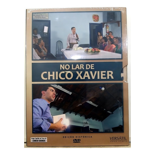 Dvd Documentário No Lar De Chico Xavier - 3 Discos Versátil