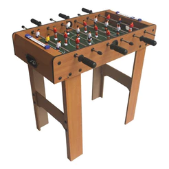 Mesa Pebolim Totó Com Pés 64cm Importway Com 2 Bolinhas Ideal Para Diversão em Família e Amigos