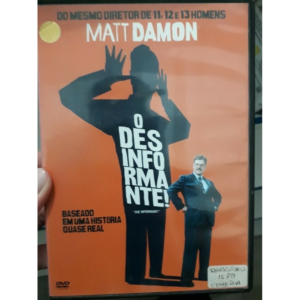 Dvd Original - O Desinformante