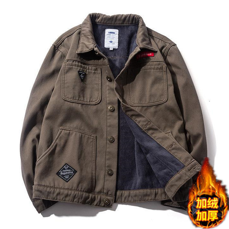 Desgaste de trabalho canteiro de obras soldador Anti-escaldante resistente ao desgaste Workwear masculino outono inverno