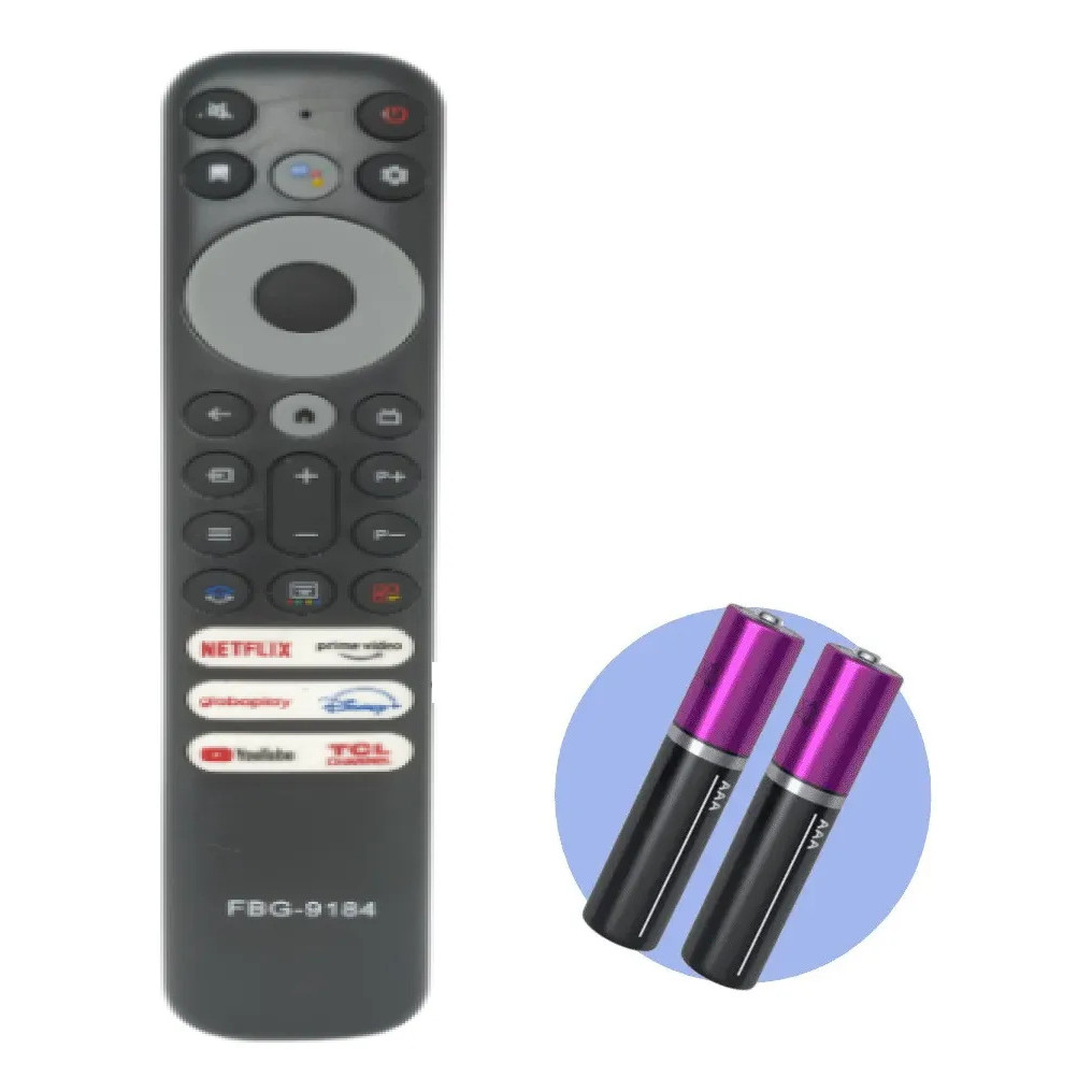 Controle Remoto Smart   Compatível C/ Tcl Modelo Fbg-9184