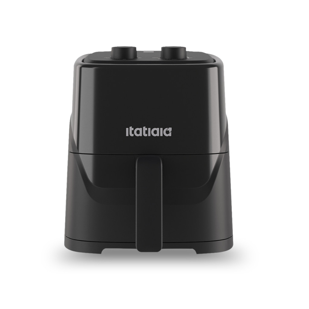 FRITADEIRA AIR FRYER ITATIAIA ANTIADERENTE 3,5L PRETA 127V 1300W COM TIMER