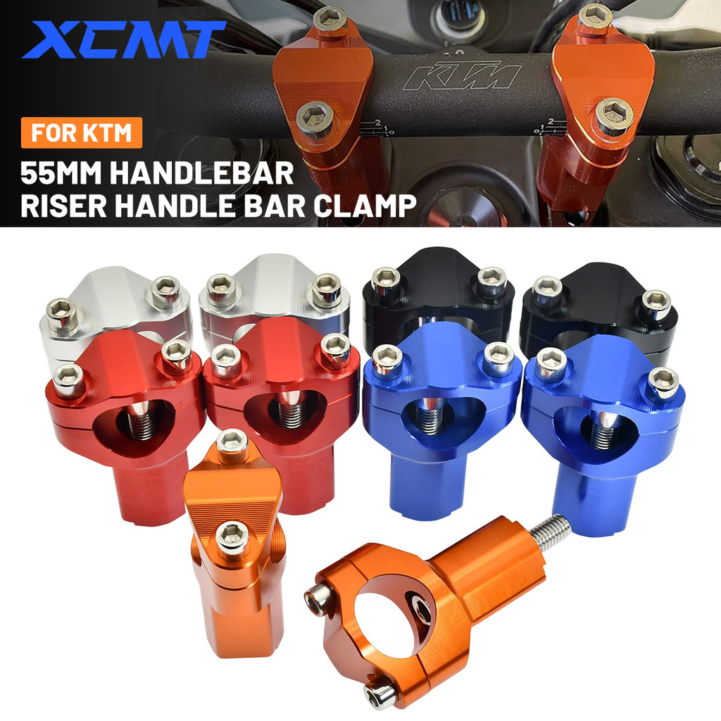 Para KTM 2016-2023 EXC 300 52mm Guiador Riser Barra Braçadeira Montagem 250 SX 125-F 350 SXF 450 530 XC XCF 690 SMC 690