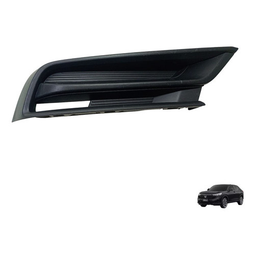 Grade Farol Milha Direito Hrv 2020 2021 2022 2023 2024 Preto Direito