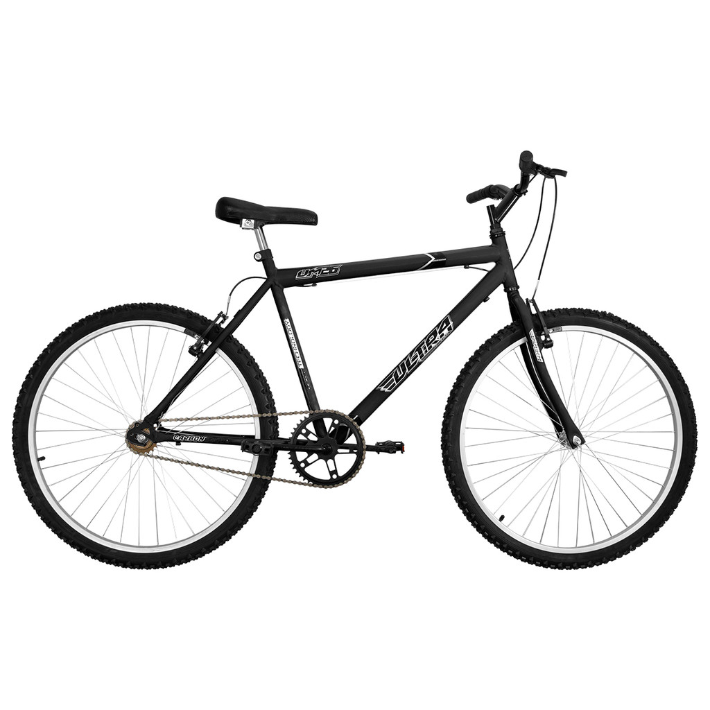 Bicicleta Aro 26 Quadro 20 Modelo Ultra Bikes Solid Sem Marchas Masculino Feminino Cores Diversas