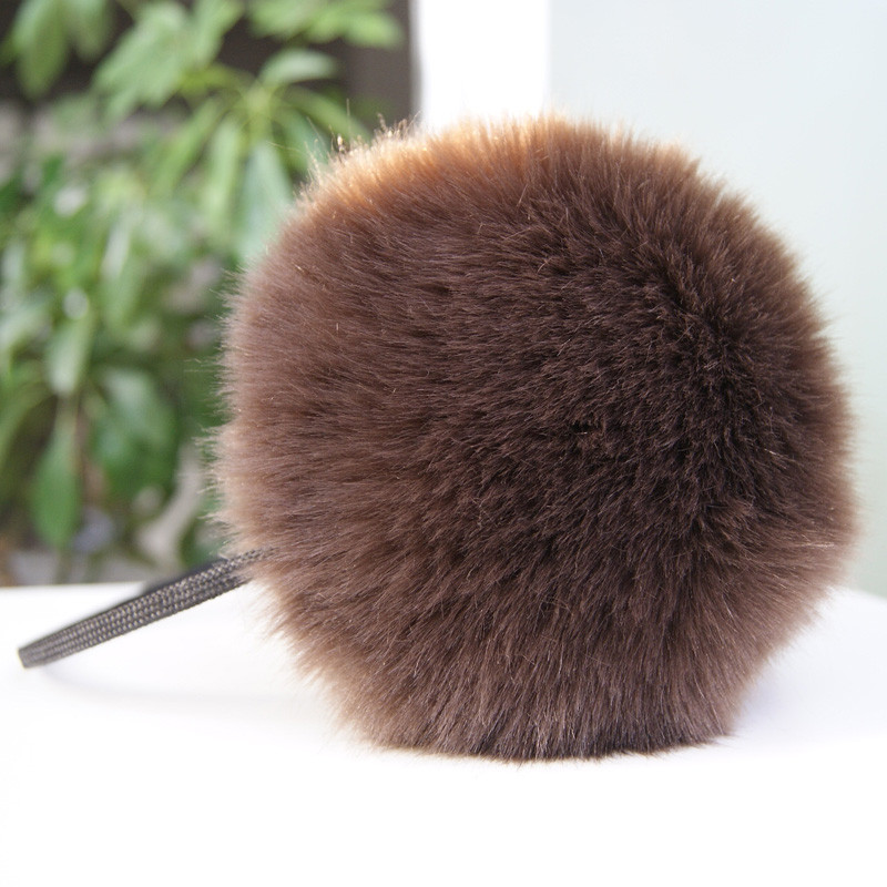 Versão coreana haste fina earmuffs das mulheres dos homens inverno bonito estudantes crianças quente earmuffs imitação c