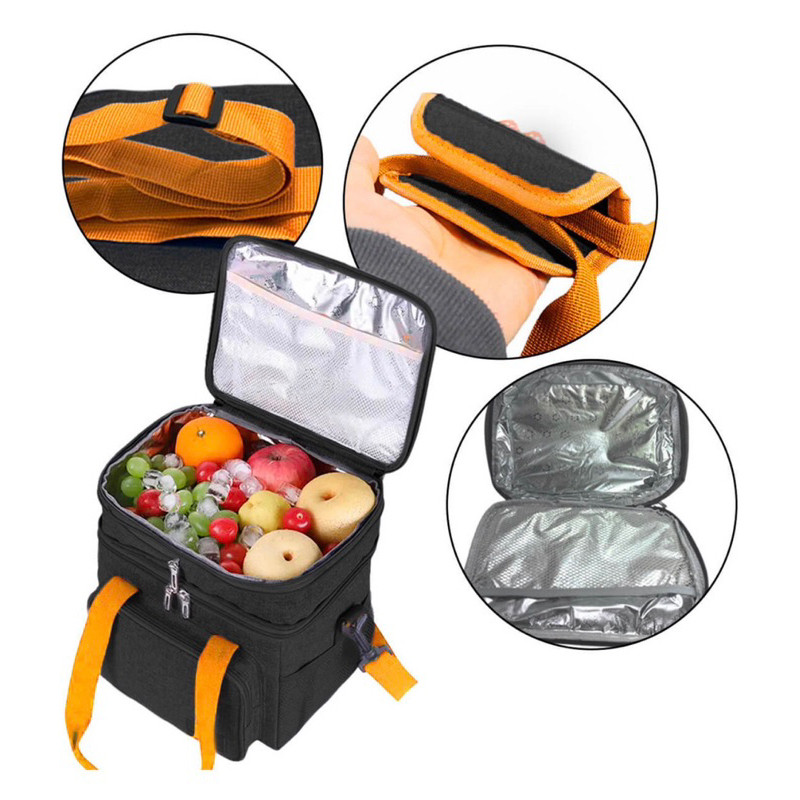 bolsa térmica para comidas e bebidas com Alça 13.5 litros Bmax