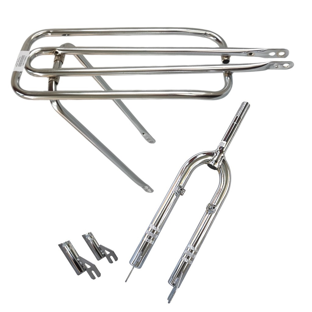 BAGAGEIRO DOBRAVEL GARUPA ARO 24 RETO BH GARFO CROSS CRUISER DNZ ARO 24 FLY BIKE RÍGIDO FREIO V-BRAKE PARA BICICLETAS