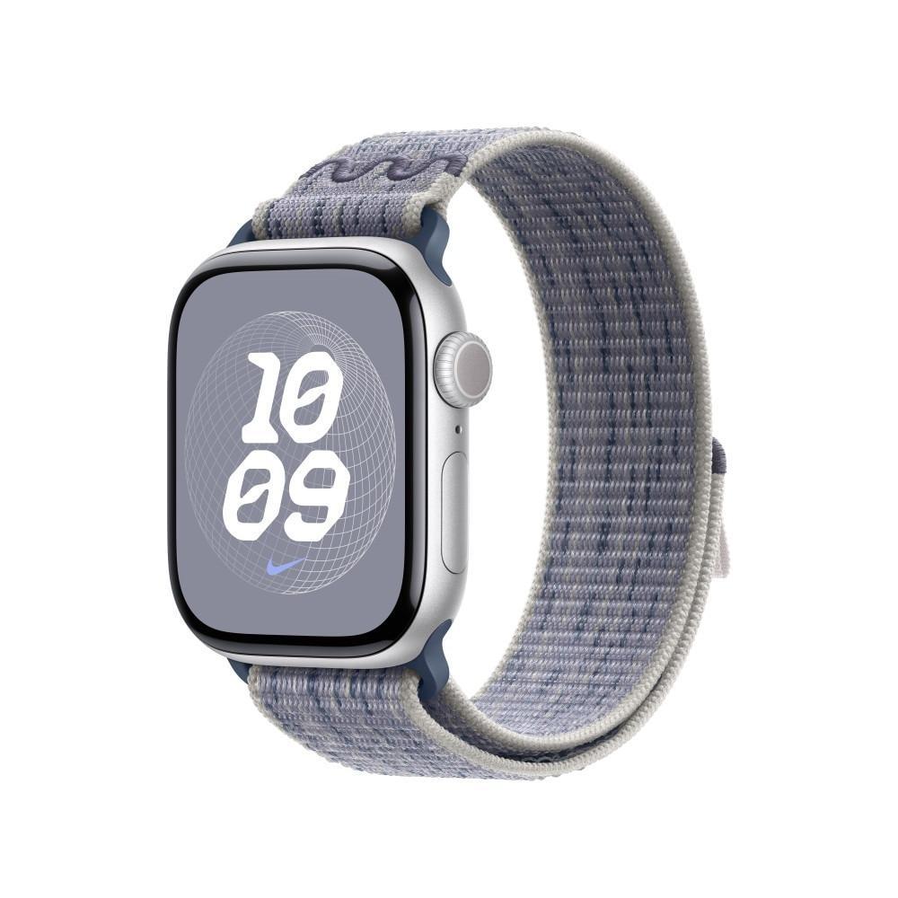 Pulseira Apple Watch 42 mm, Loop Esportiva Nike, Apple, Cinza/Azul