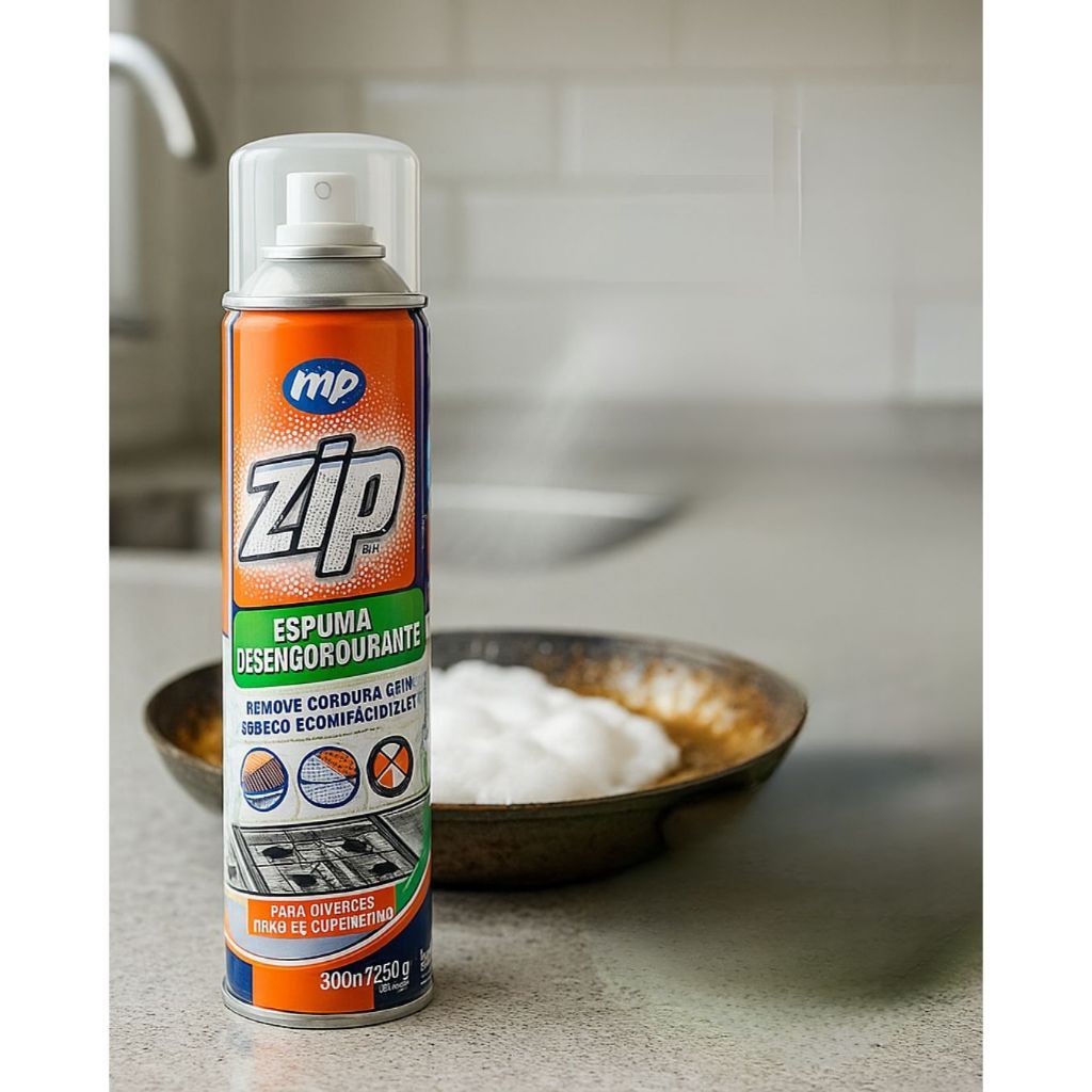 Espuma Desengordurante Limpa Forno Fogão Panela Zip My Place 300ml - Aeroflex — imagem 2 de 2