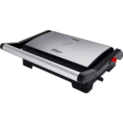 Mini Grill Elétrico OGRL230 2 em 1 com Abertura 180 Graus Oster