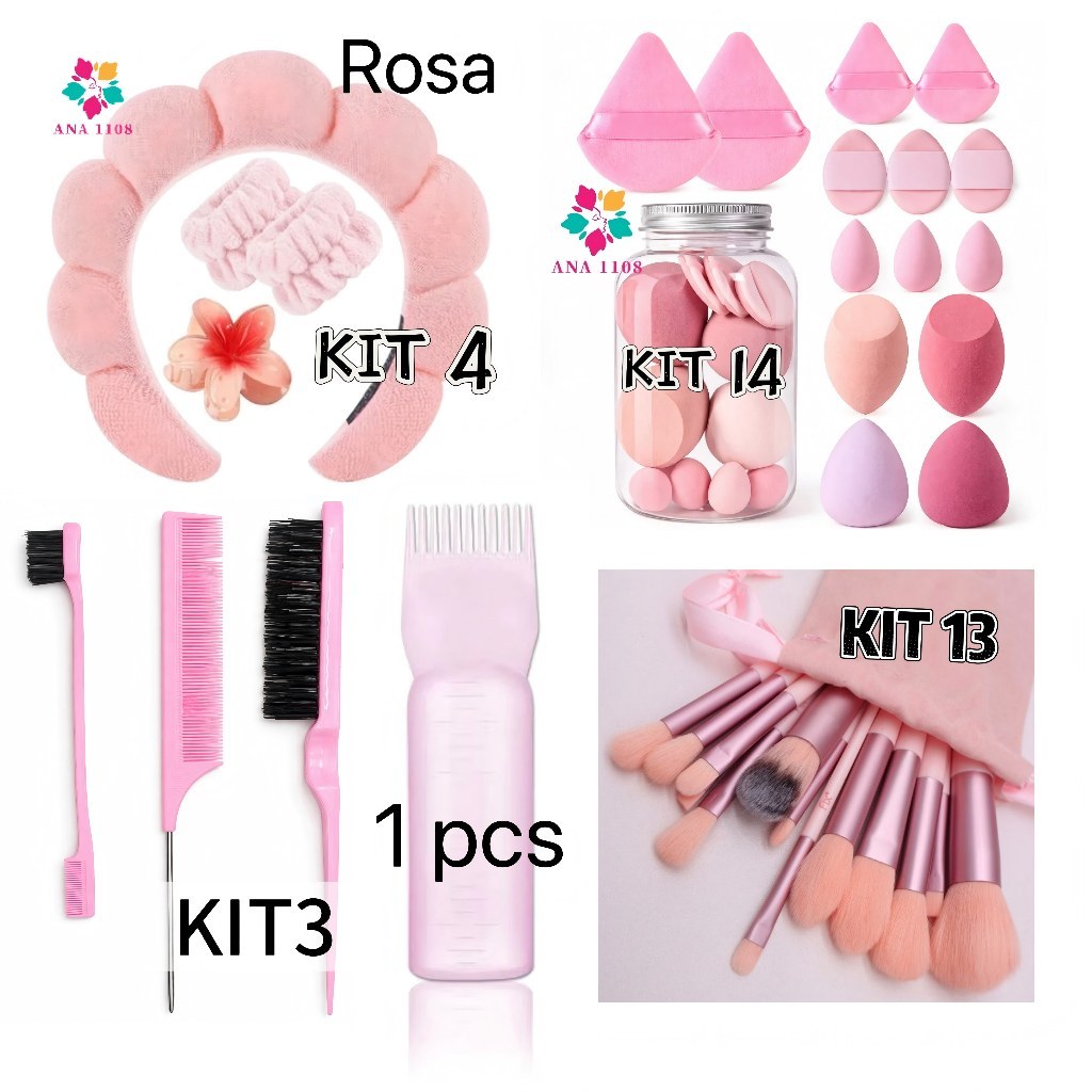 sufur ANA 1108 KIT especial para o Dia das Mães inclui ferramentas de maquiagem e ferramentas para coloração de cabelo