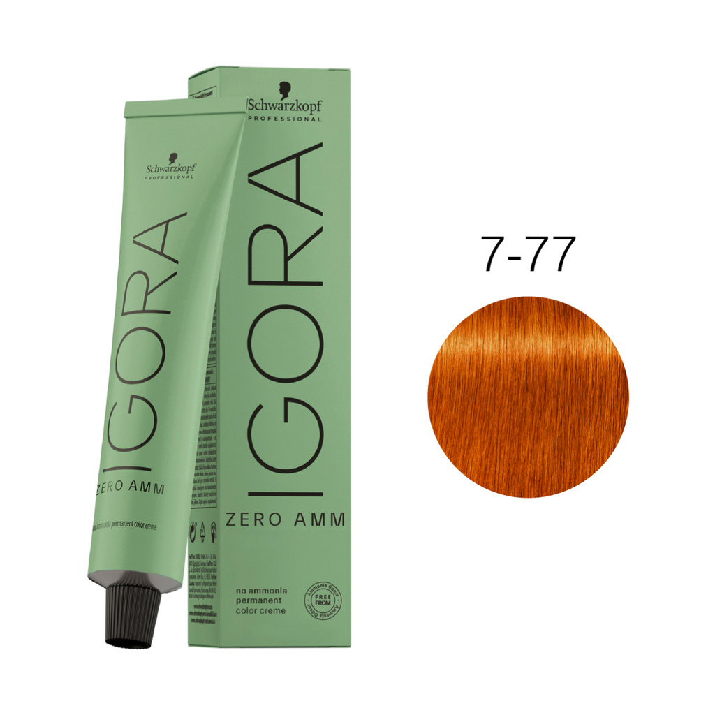 Tinta Igora Zero Amm 7.77 60ml em Oferta na Shopee