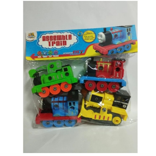 Trem Thomas Monta e Desmonta os Parafusos -Trem Brinquedo Trenzinho Menino - Grande