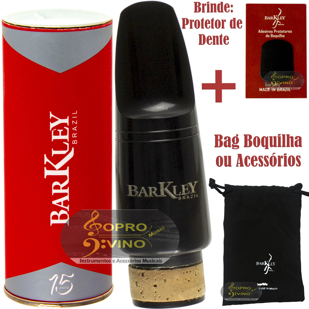 Boquilha Clarone Alto Mib Classic S Barkley Bag Protetor Brindes