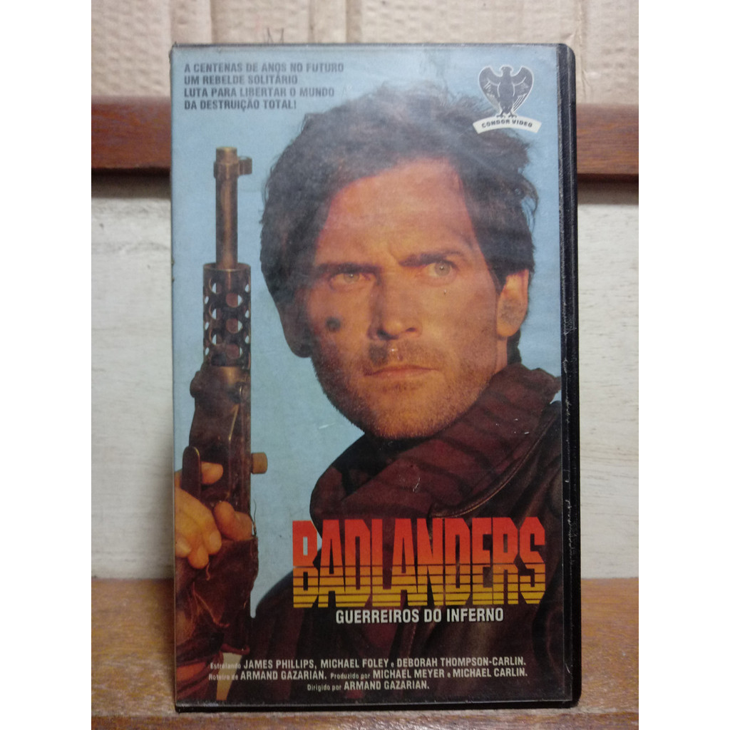 Vhs Badlanders Guerreiros Do Inferno - Armand Gazarian