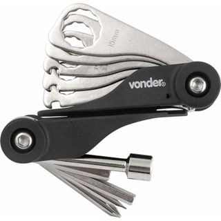 Jogo Ferramentas para Bicicleta 17 peças Vonder em Oferta na Shopee