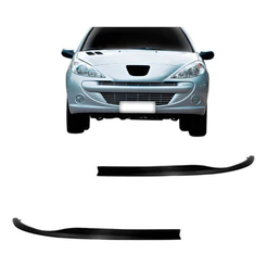 Par Spoiler Dianteiro Peugeot 207 Ano 2008 09 10 11 2012